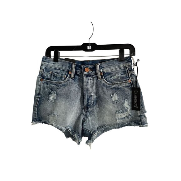 BLANKNYC Women Blue Jean Shorts 25 - Picture 2 of 7